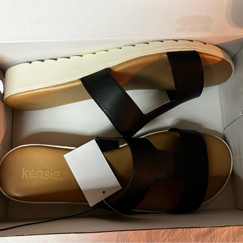 Kensie women ‘s sandales /Elena